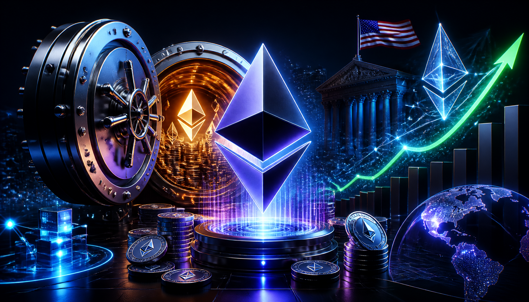BitMine chce 300 mln dolarów na więcej ETH