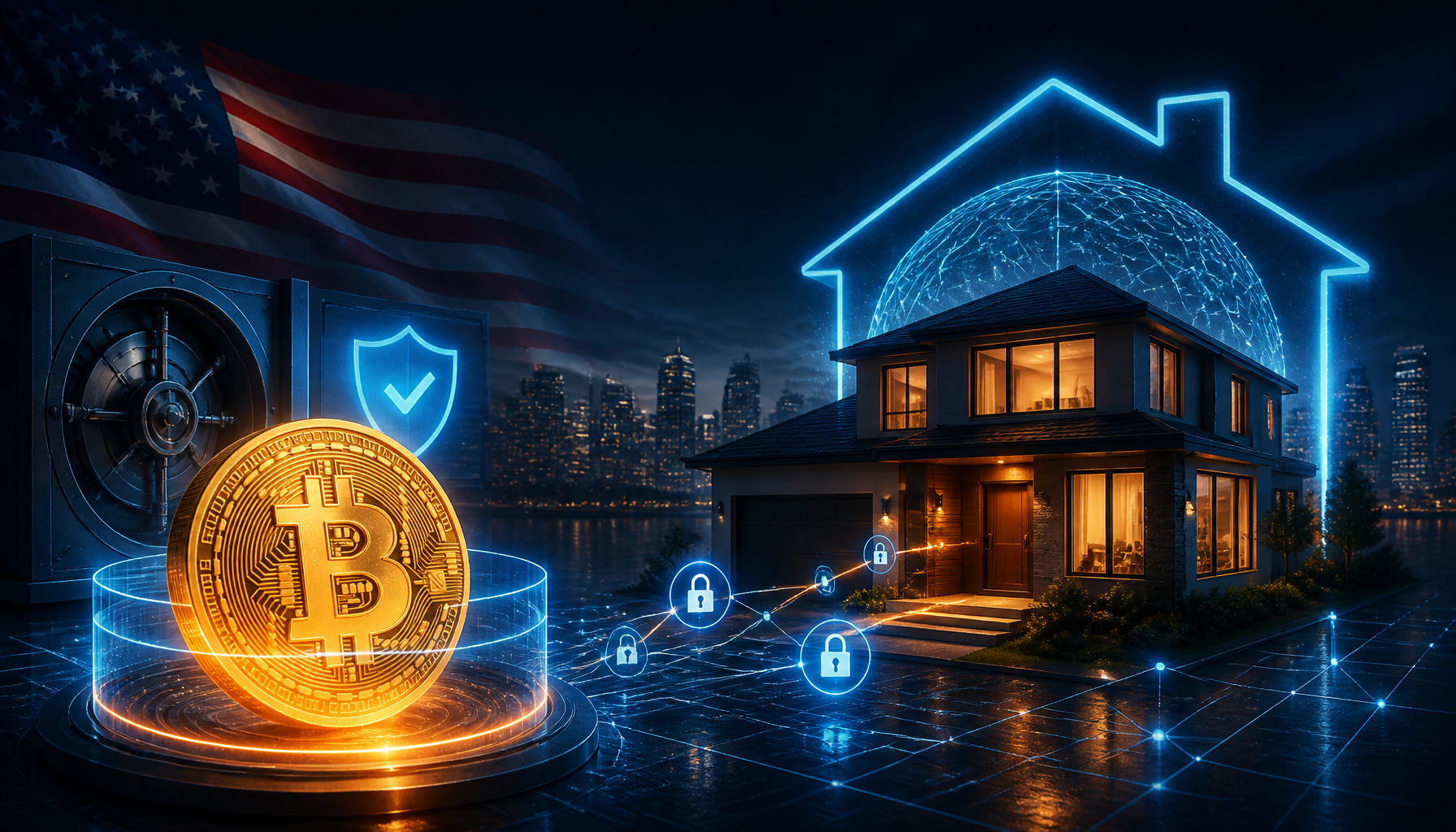 Bitcoin jako wkład własny do domu