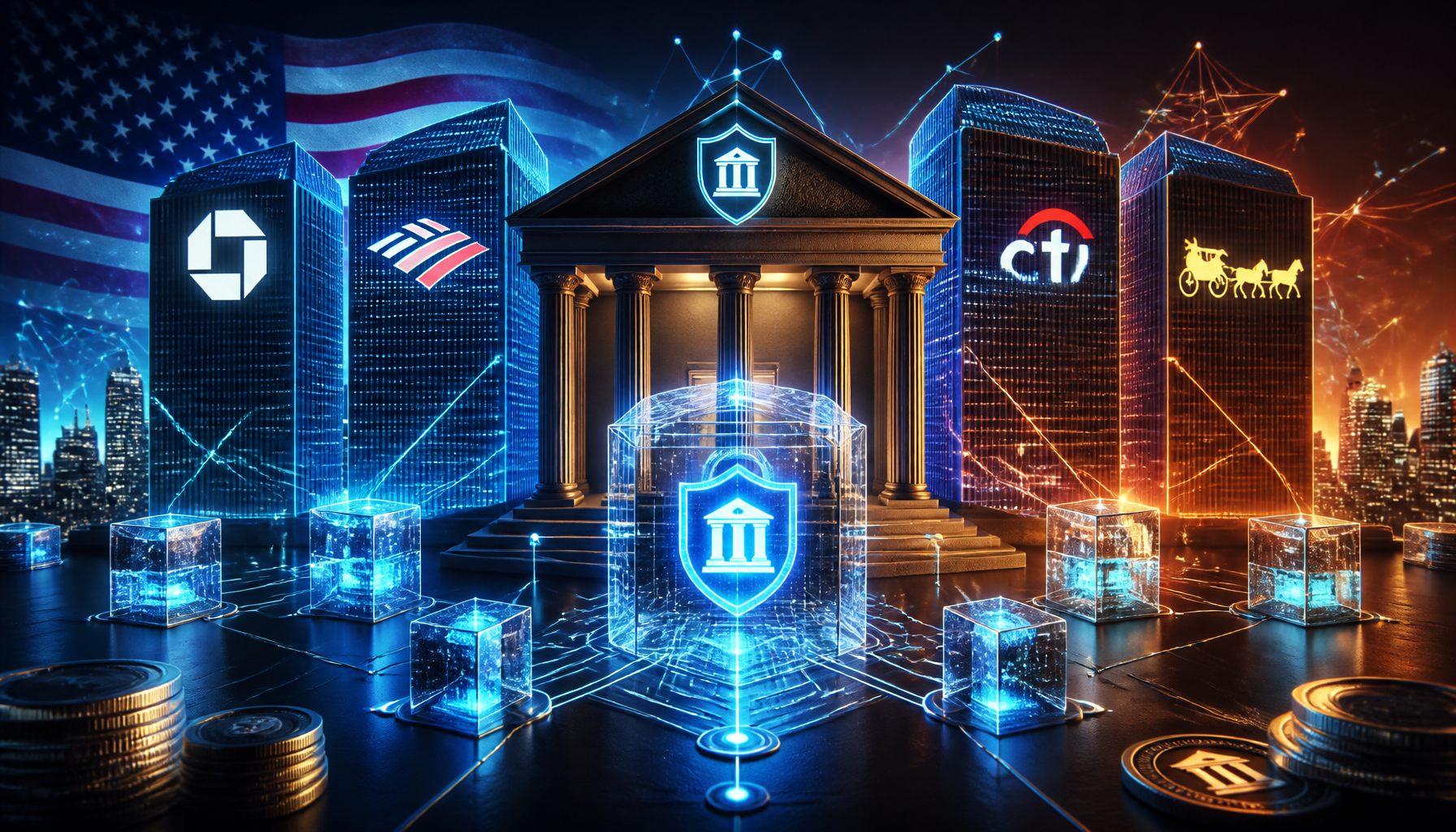 Wielkie banki USA szykują tokenized deposits