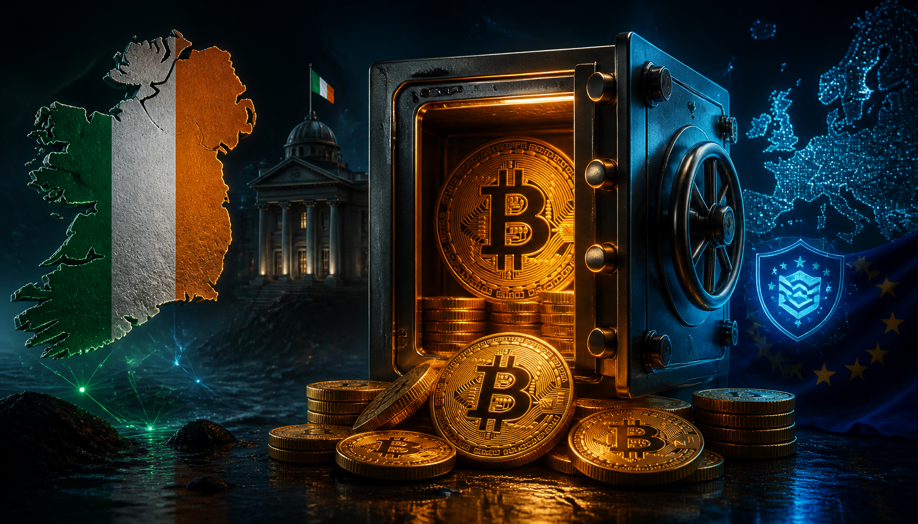 Irlandia odzyskuje kolejne 500 BTC z sejfu