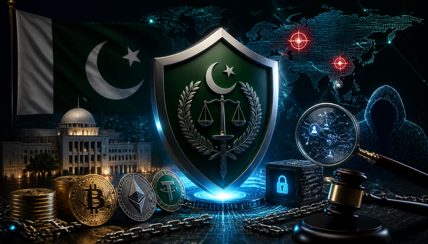 Pakistan tworzy jednostkę do walki z krypto