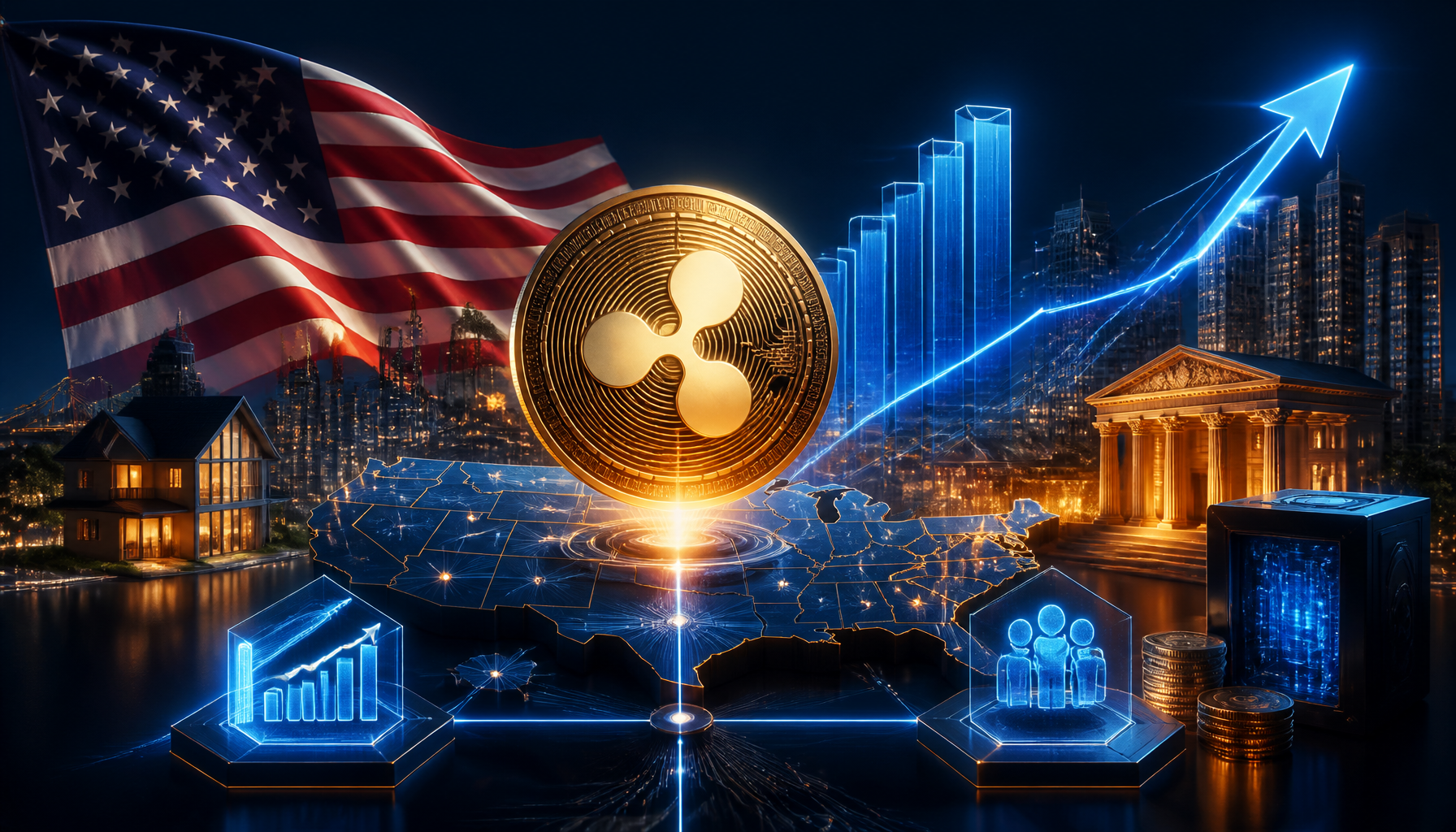 Krypto doda 55 mld dolarów do gospodarki USA