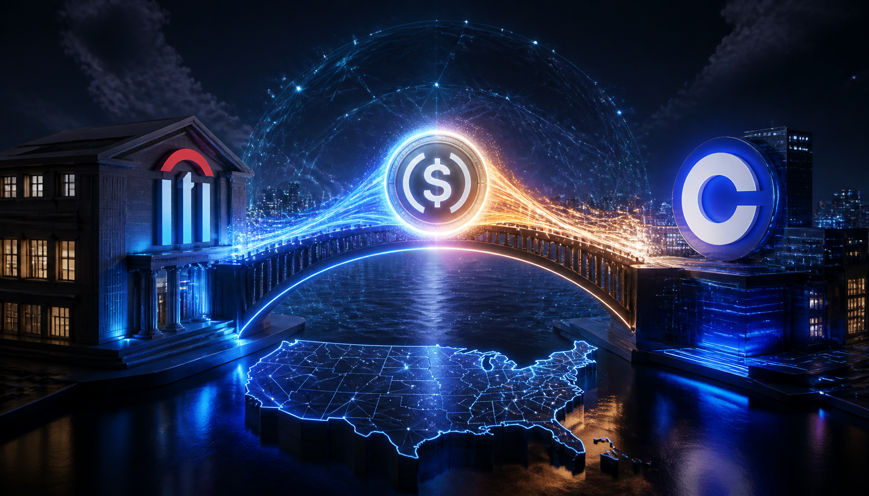 Citi i Coinbase łączą świat stablecoinów