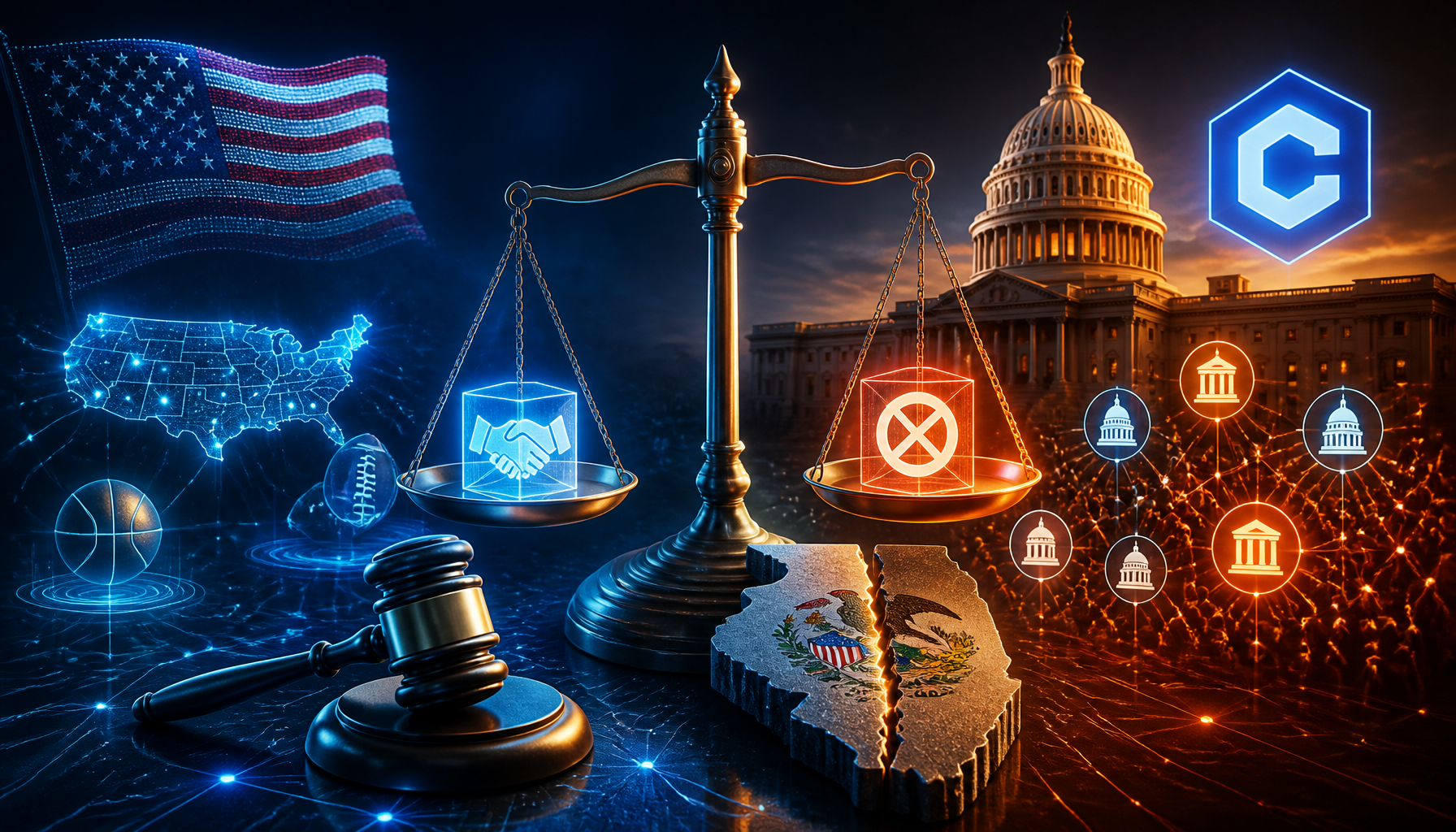 USA: Kalshi zyskuje, a kryptolobby naciska