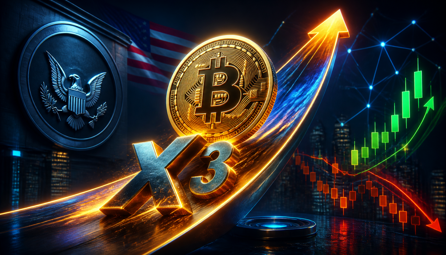 SEC zgadza się na 3x Bitcoin ETF