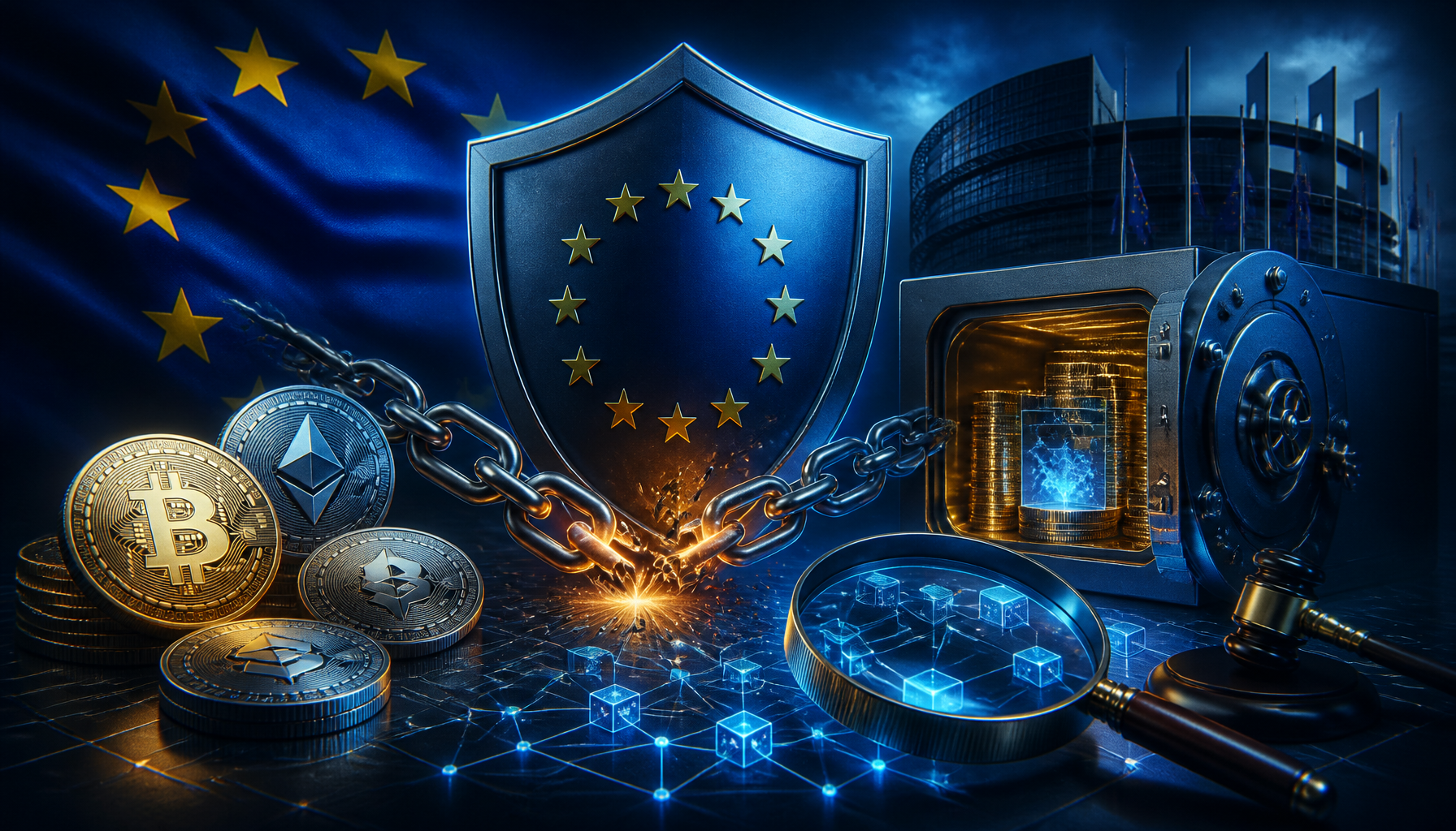 UE chce ująć krypto w walce z korupcją