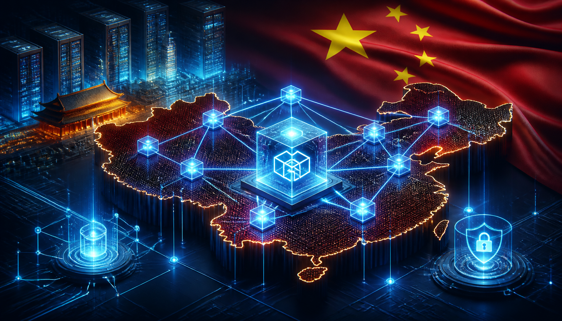 Chiny chcą krajowej sieci blockchain