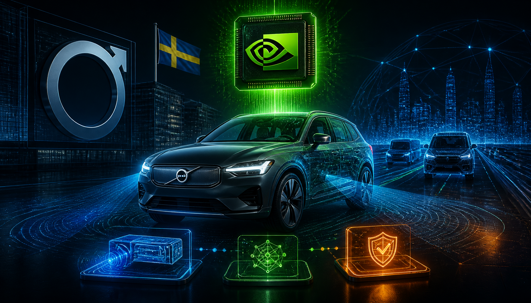 Volvo i Nvidia rozszerzają współpracę