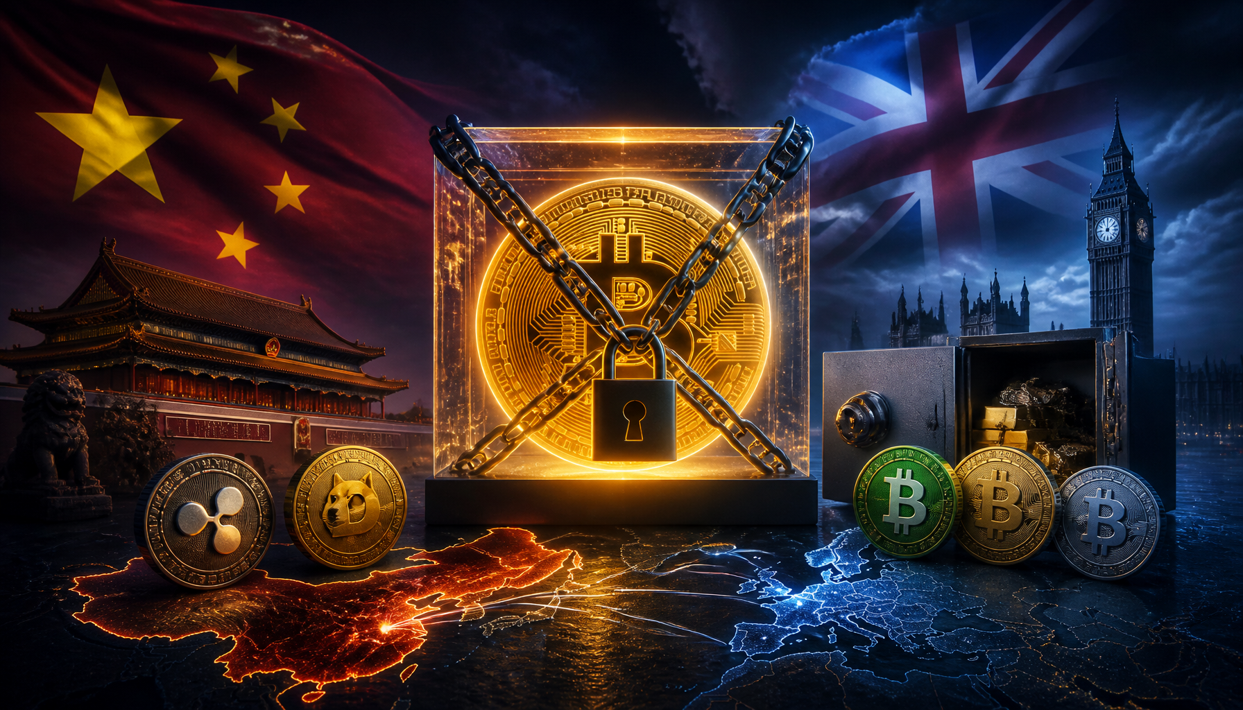 Chiny chcą przejąć 61 896 BTC z UK