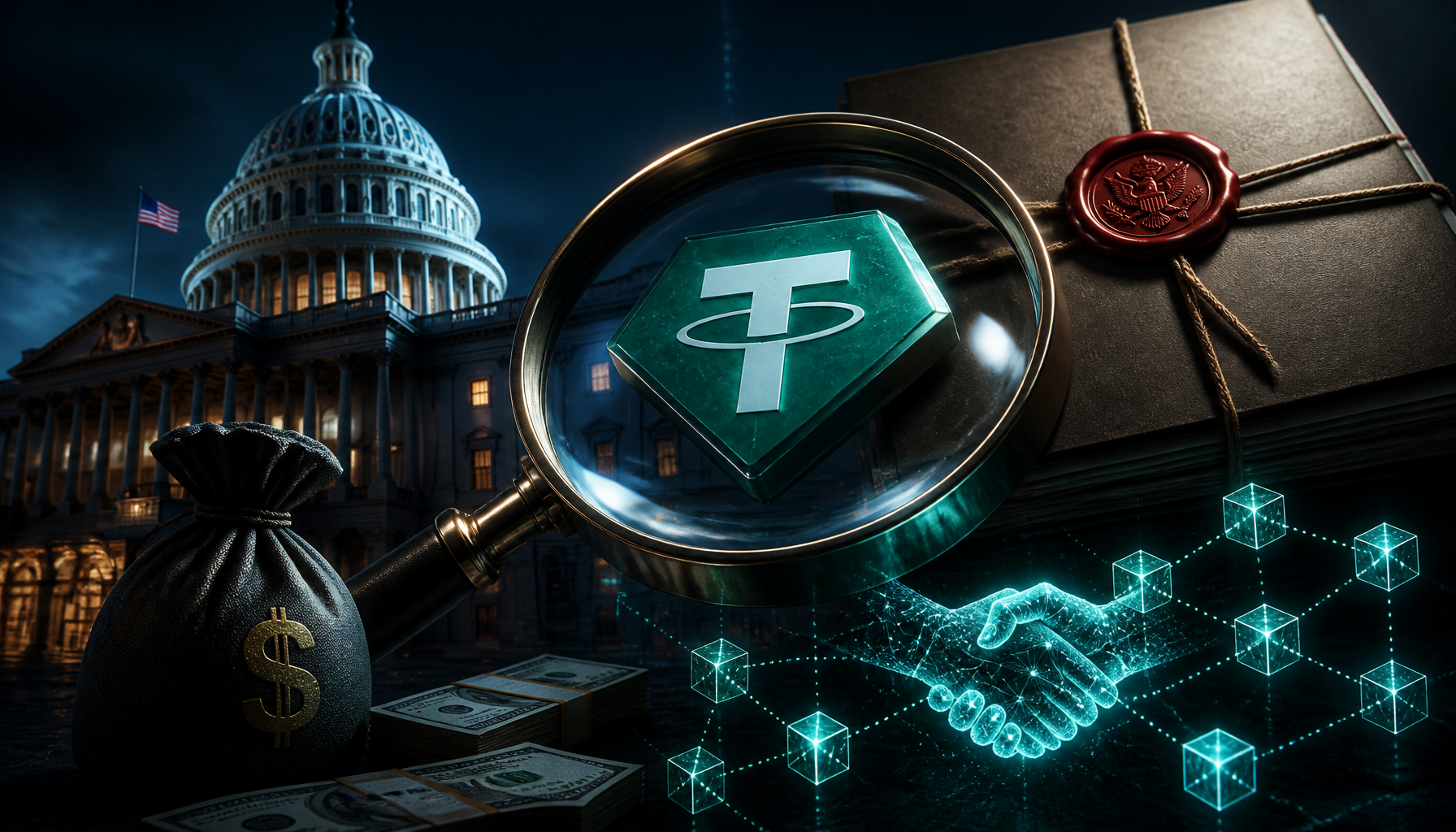 Blumenthal pyta Tether o 6,3 mln dolarów