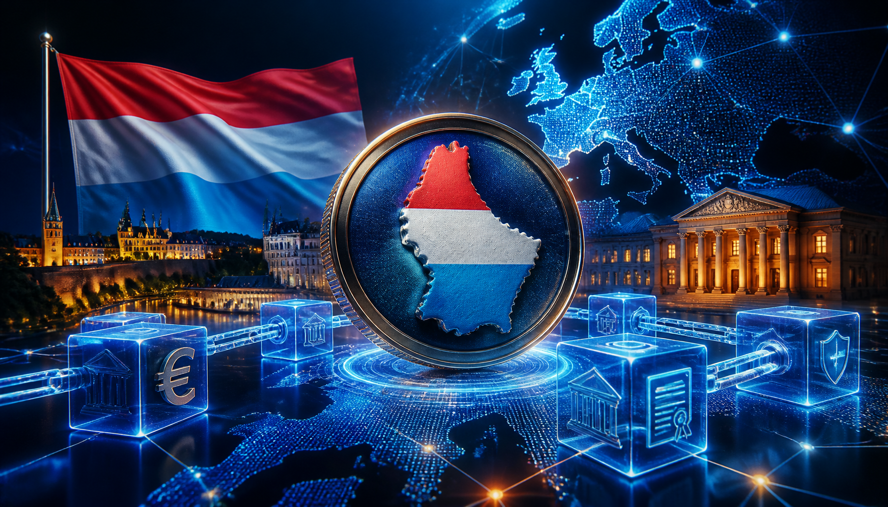 Luksemburg wyemitował obligację blockchain za 1,7 mld euro